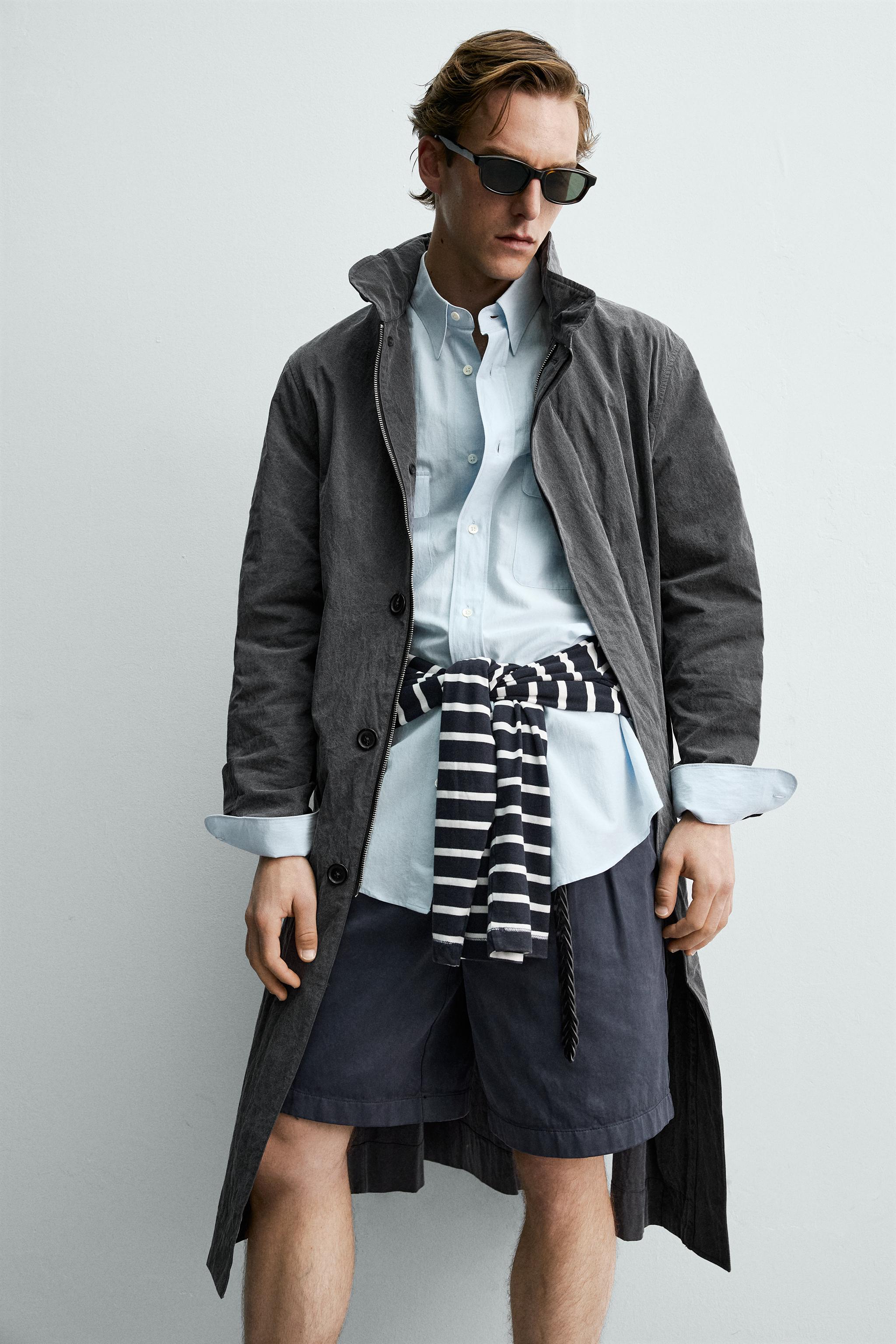 TRENCH LÉGER EFFET DÉLAVÉ AARON LEVINE X ZARA